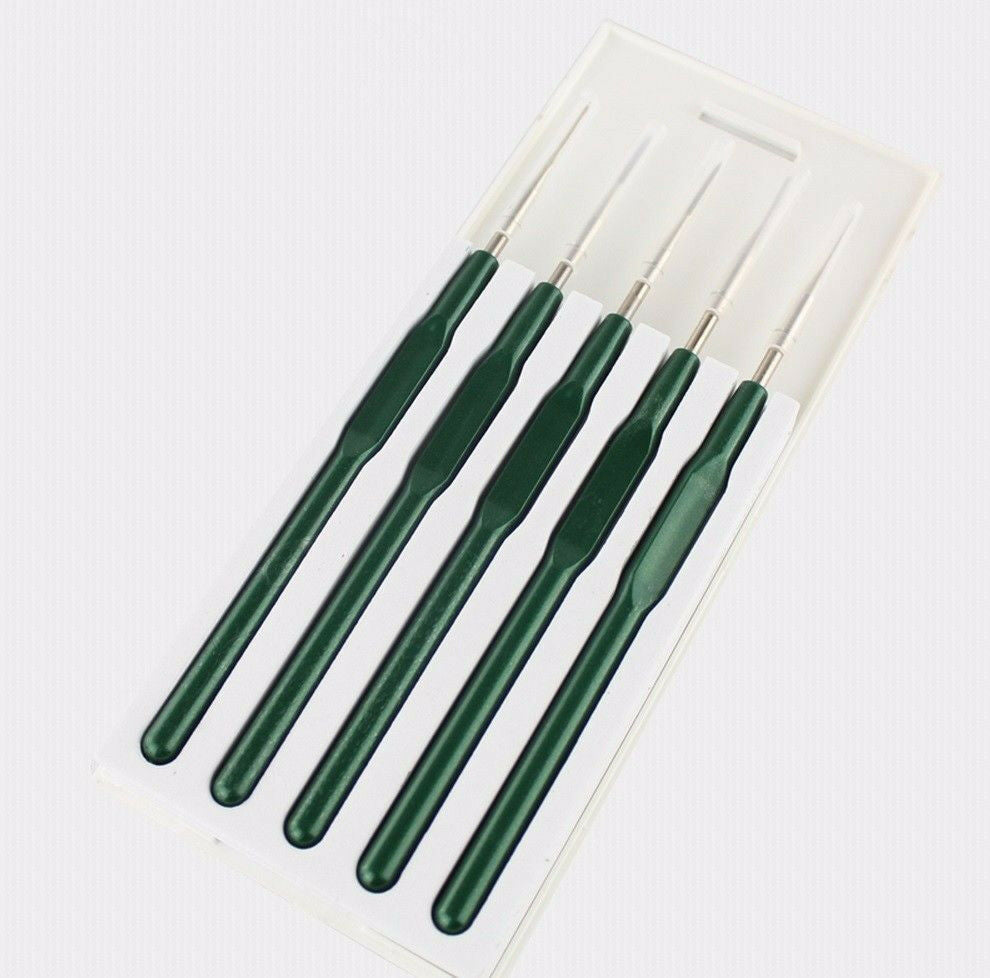 5pc Car Wire Terminal Crimp Pin Maintenance Dismount Removal Tool Titanium Alloy