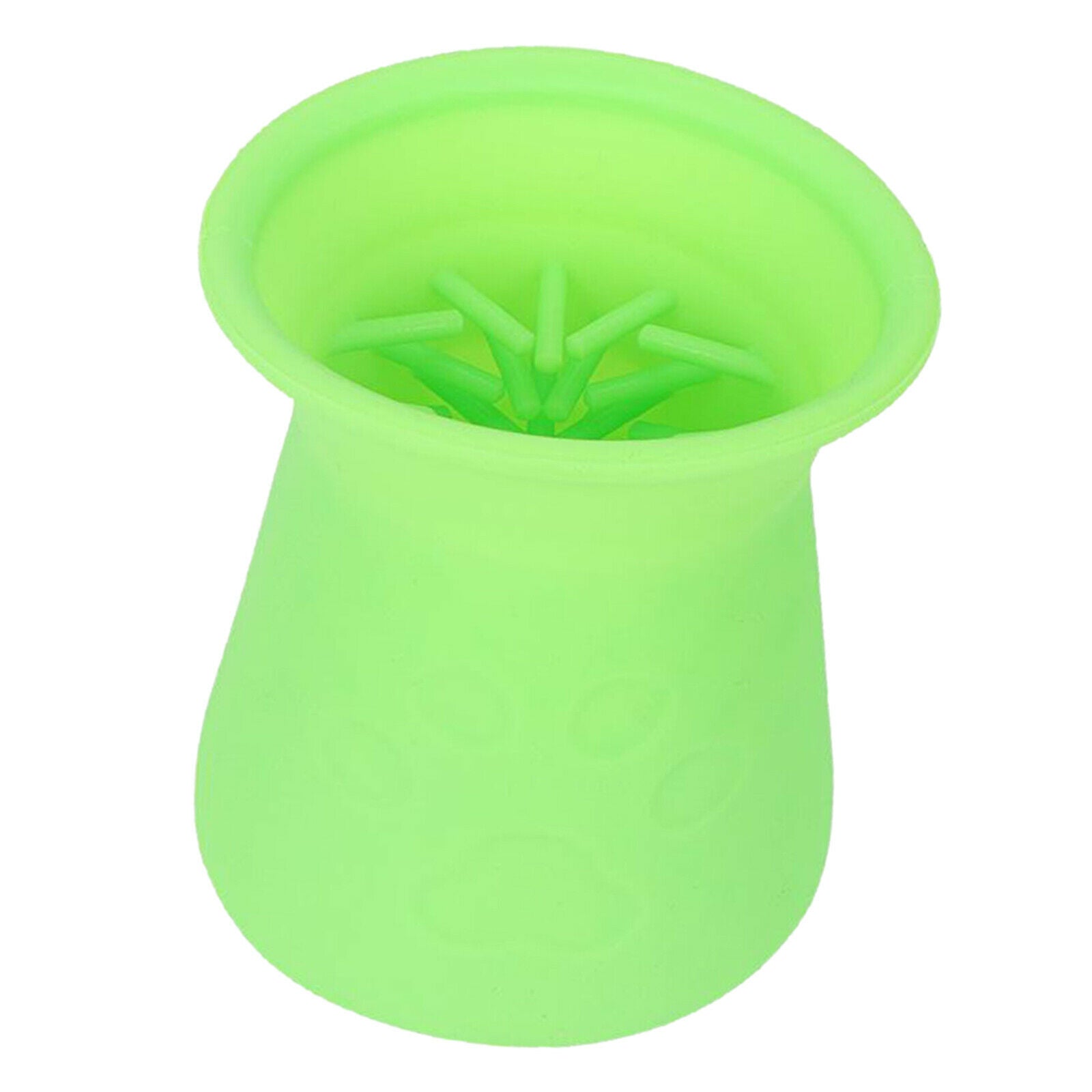Dog Paw Cleaner Soft Silicone Puppy Cats  Paw Washer Foot Clean Cup Green