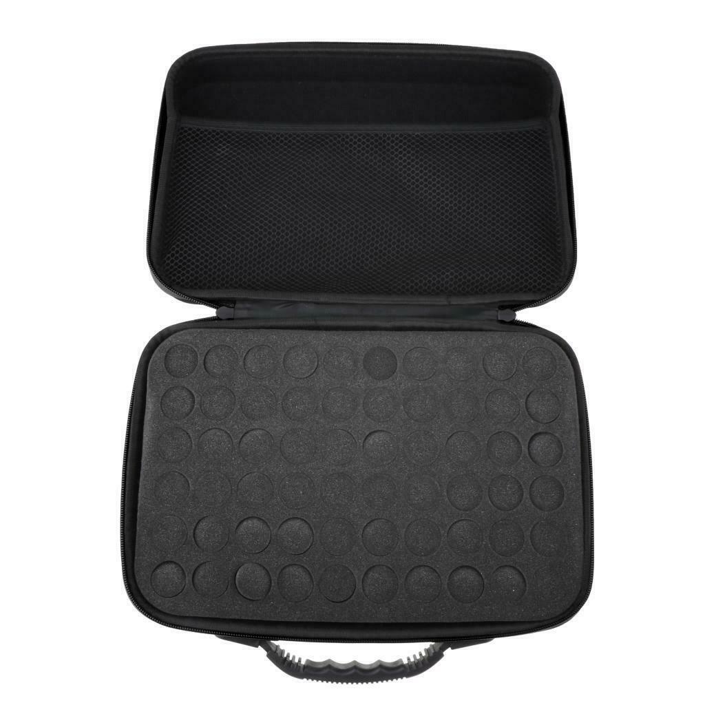 Essential Oil Carrying Case Holds 60 Bottle 5ml Carrying Oil Holder Black