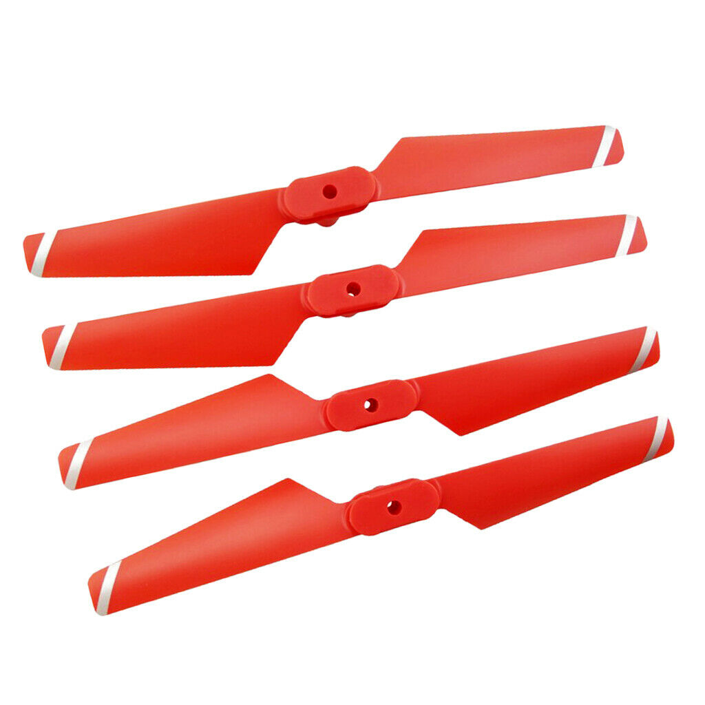 4pcs Replacement Propeller Props CW CCW for XS809 XS809W Drone Accessories - Red