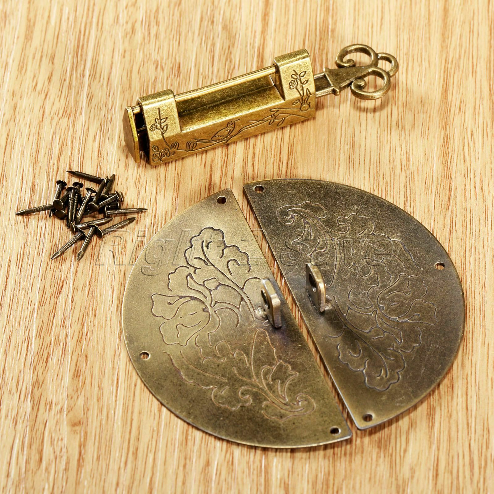 Chinese Old Style Decorative Furniture Retro Lock Kit Pull Handle Door Knock