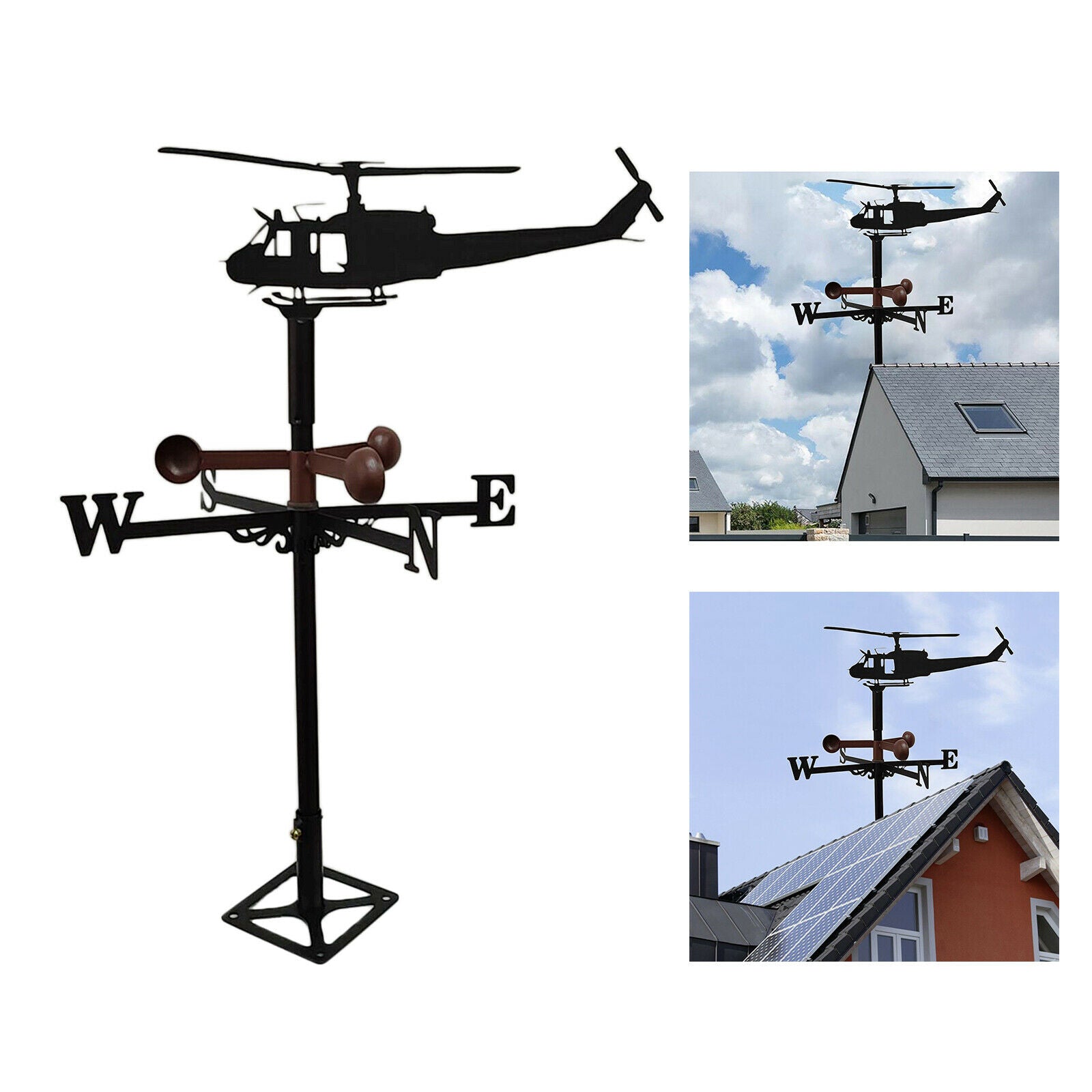 Decorative Metal Wind Vane, Iron Weather Vane, Wind Direction