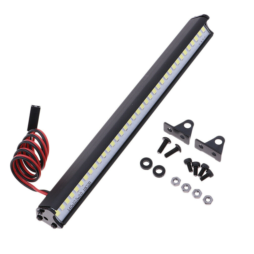 LED Light Bar Bright Lamp for SCX10 90046 D90  TRX4 1/10 RC Rock Crawler