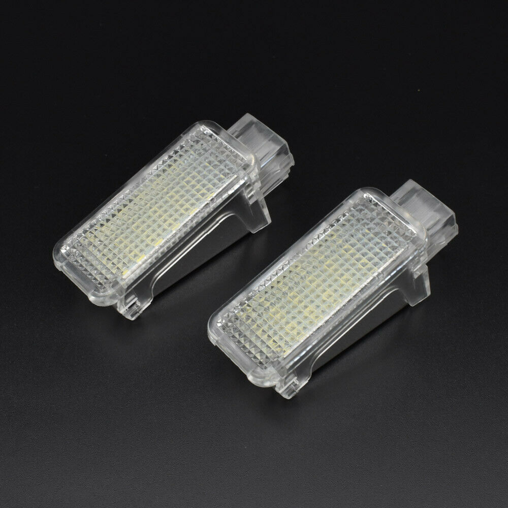 2pcs LED Interior Light Door Courtesy Footwell Luggage Lamp For AUDI VW Lambo