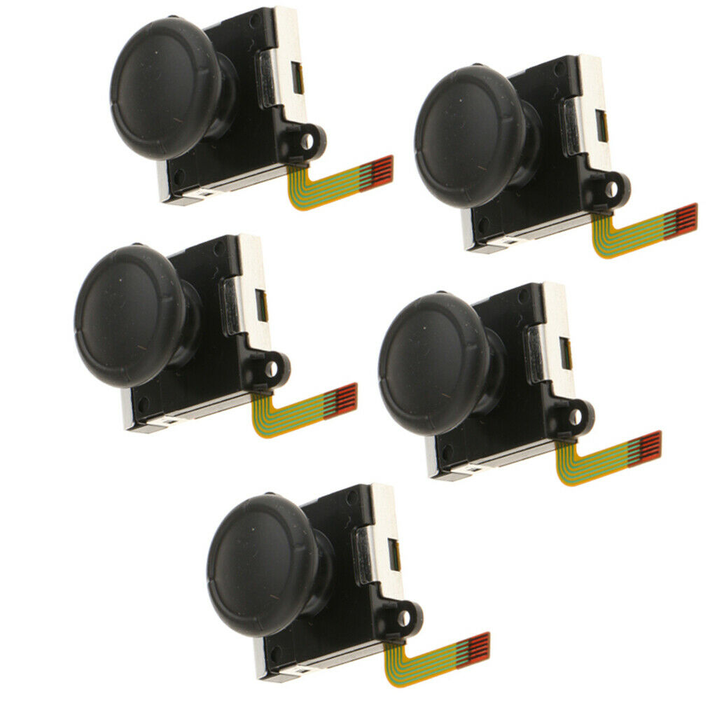 5 Packs Analog Joystick Rocker Sensor Unit for Nintendo Switch Joy-con