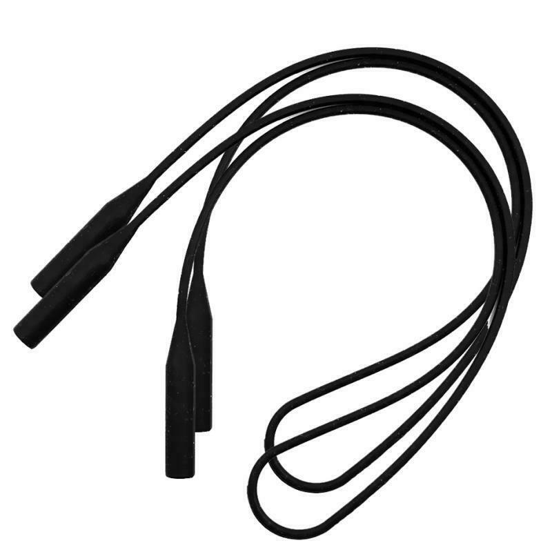 2pcs Elastic Silicone Eyeglasses Strap Glasses Sunglasses Sports Cord