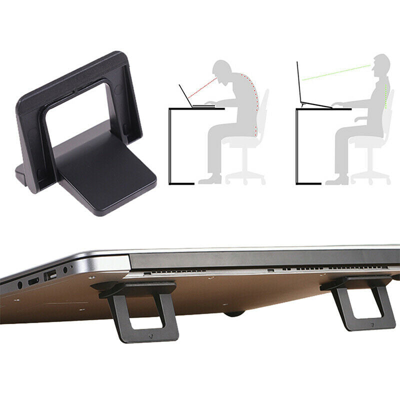 Mini Portable Invisible Laptop Holder Adjustable Cooling Stand Foldable NFDEAU