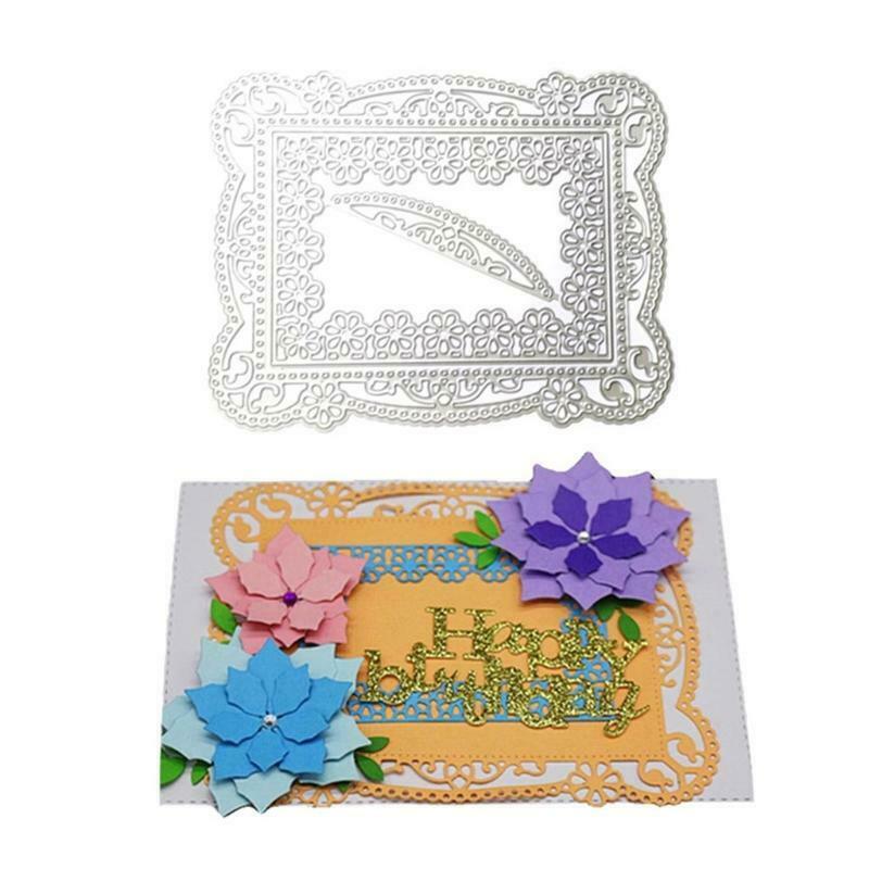 Photo Album Metal Cutting Dies Stencil DIY Scrapbook Album Paper Card Template