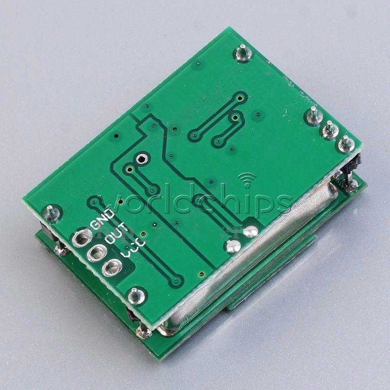 5.8GHz HFS-DC03 Microwave Radar Module 12m DC 5V 30mA  for T8 Garage Lamp