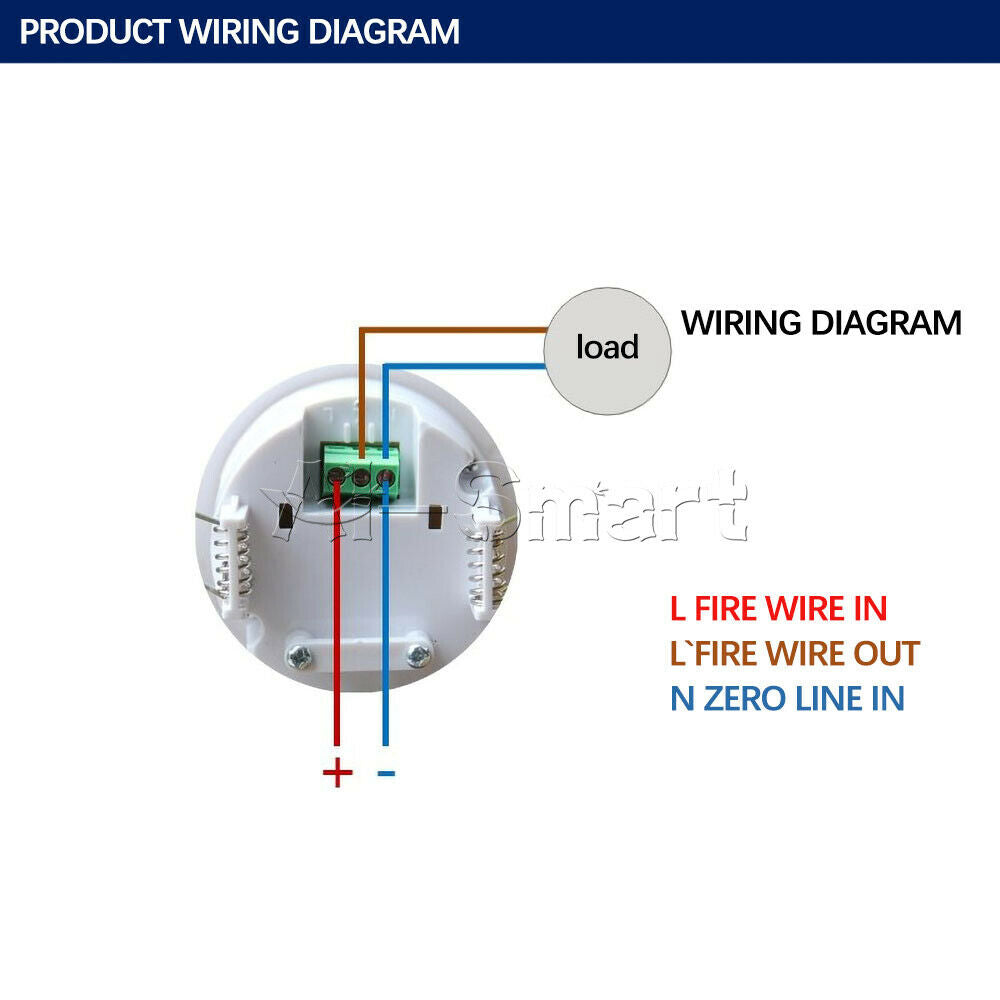 Ceiling Human Body Infrared Sensor Switch Opening Diameter AC110-240V 4CM Small