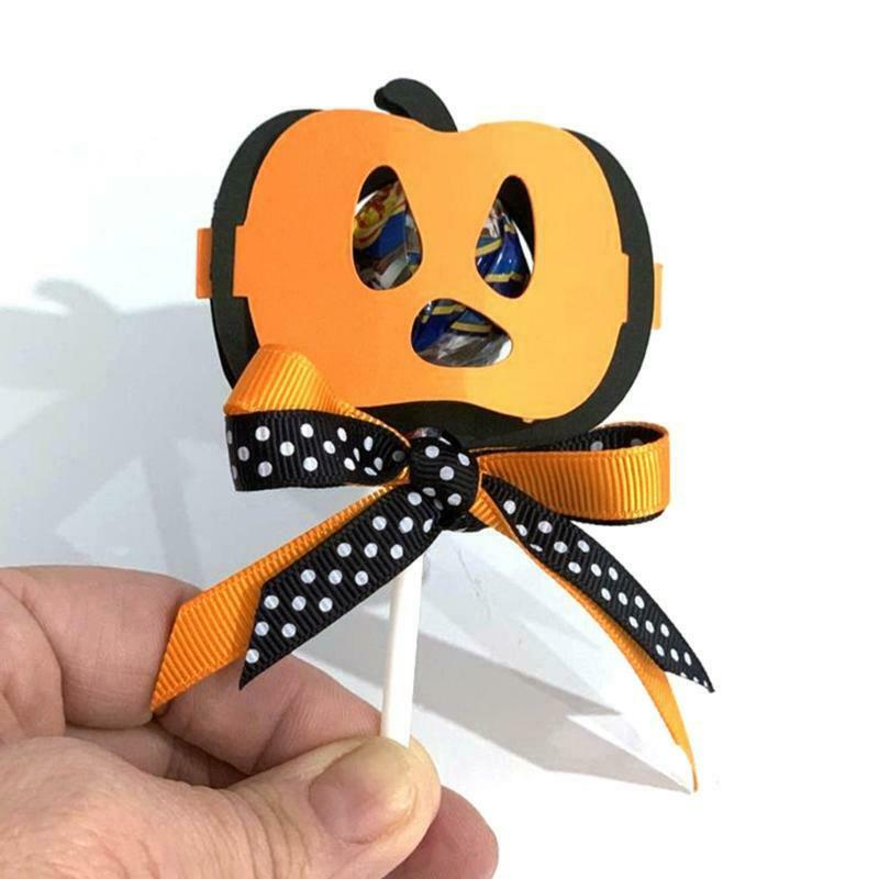 Halloween Pumpkin Lollipop Box Carbon Steel Cutting Dies DIY Scrapbooking Photo