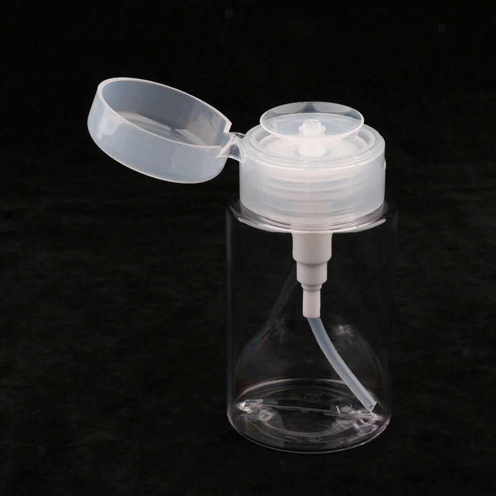 2 X Cosmetic Pump Dispenser Vial Container Jar for Cleansing Oil Water Toner -