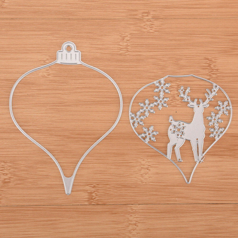 The deer lantern Metal DIY Cut Die Stencil Scrapbook AlSPm Paper Card Emb.l8