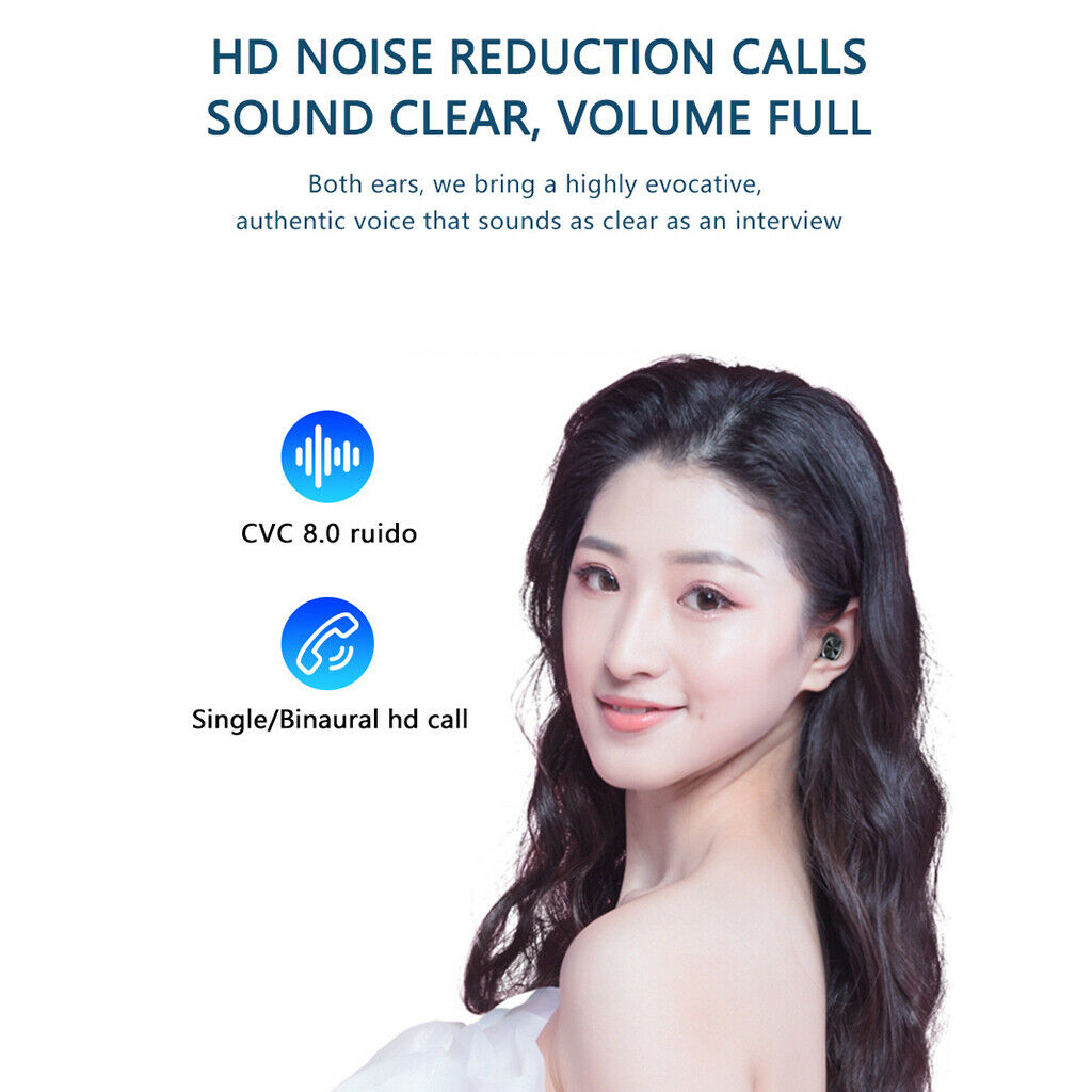 B5 TWS Bluetooth 5.0 Headset Wireless Headphones Earphones Headphones w /