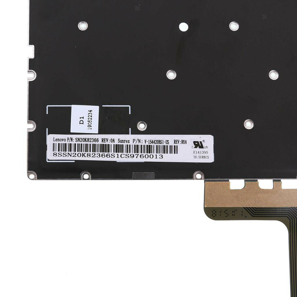 US Keyboard With Backlit For   IdeaPad AIR13 Pro 710S-13IKB 710S-13ISK