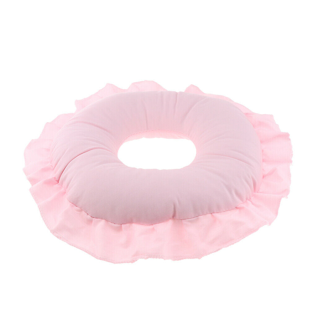 2 Pieces Soft Salon Face Massage Pillow Head Rest SPA Table Cradle Cushion