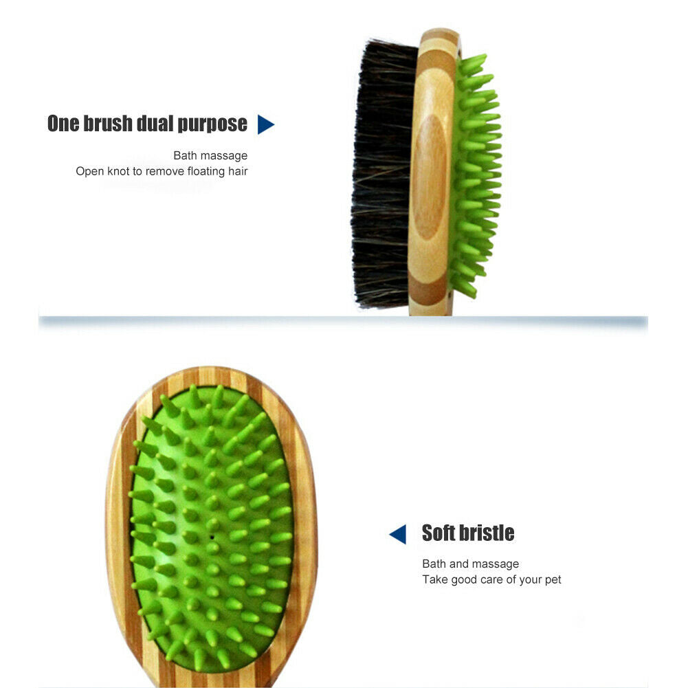 Double-sided Pet Comb Grooming Brush for Dogs Cats Massage Hair Removal  @