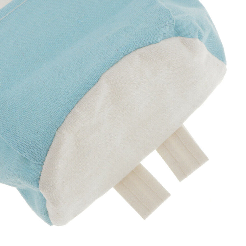 Cute Fabric Storage Bag Multipurpose Wall Hanging Bag Home Organiser Blue