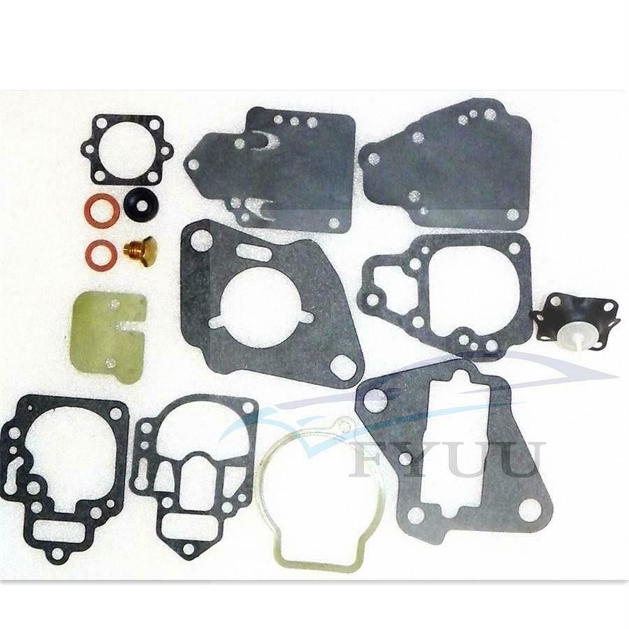 Carburetor Repair Kit Gasket Replace For Mariner 6-25hp 1395-97611 2 Cylinder