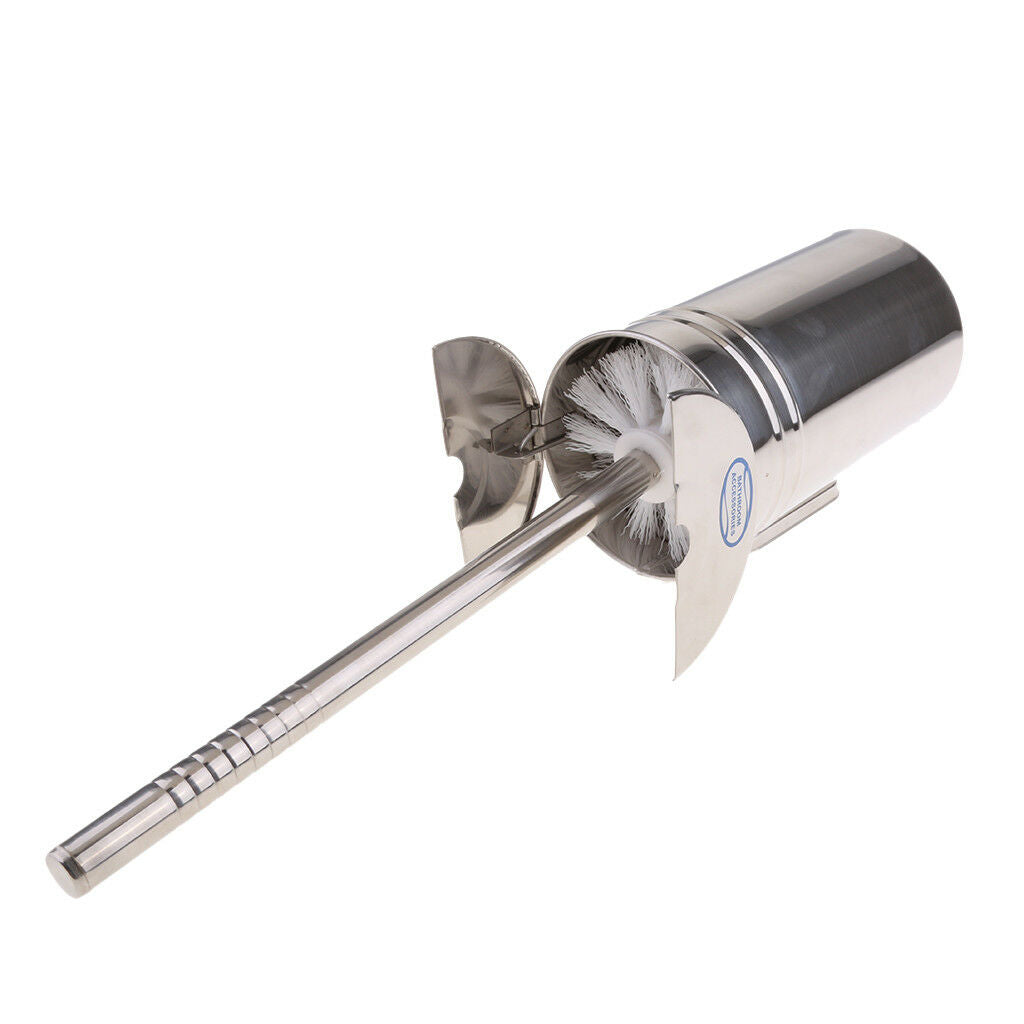Toilet Brush with Holder Stainless Steel Boat Marine Bathroom Accessories