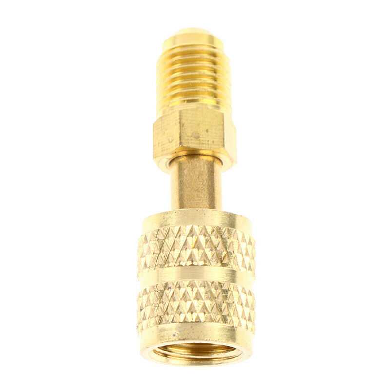1/4" Male to 5/16" Female R410a R22 Refrigerant Gas Charging Conversion V.l8