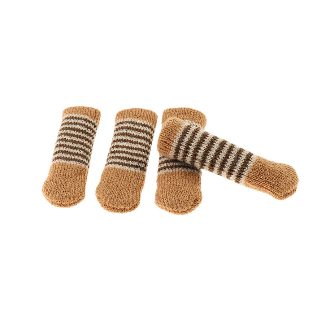 8 Pieces Furniture And Hardwood Floor Protector For 4 Four-Leg Chair