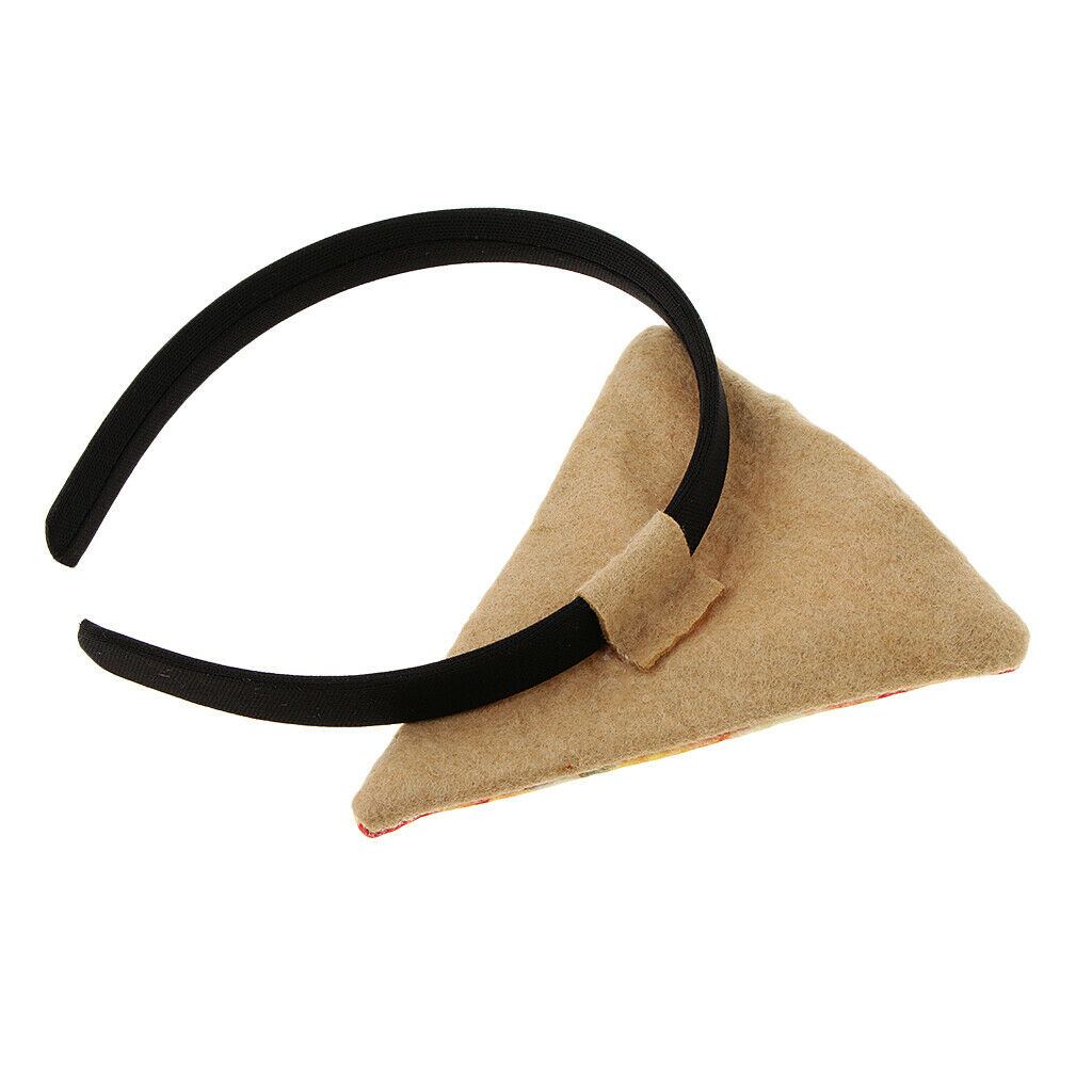 Novelty Festive Pizza Headband Women Girls Fancy Dress Party Hairband Gift