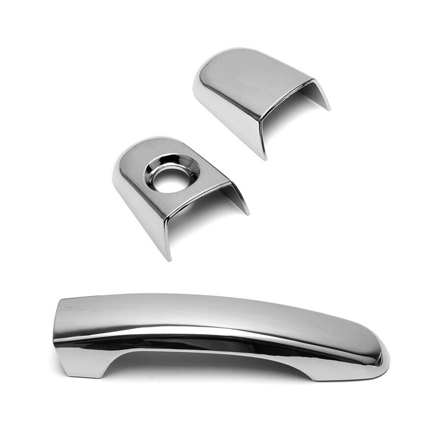 Weather Proof Chrome Door Handle Cover For Chevy Tahoe Suburban Yukon 2015-2018