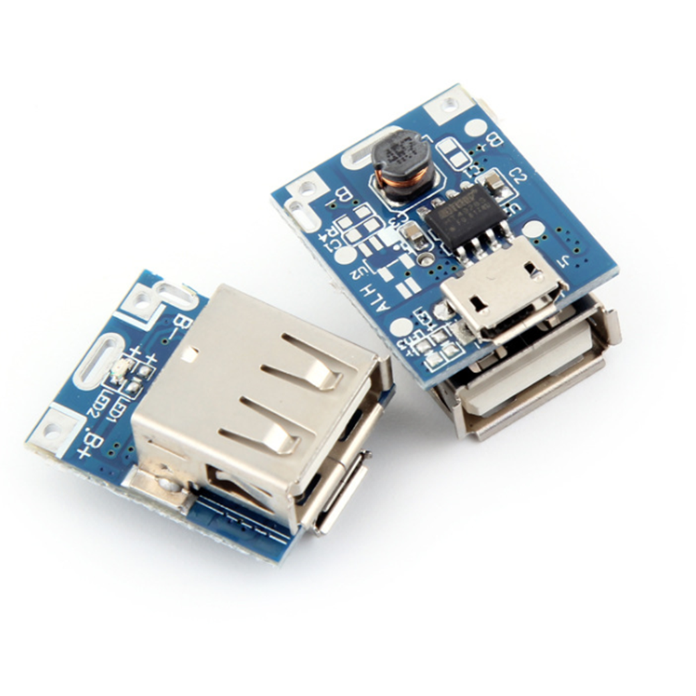 5V Boost Step Up Power Module Lithium Charging Protection Board LED Display