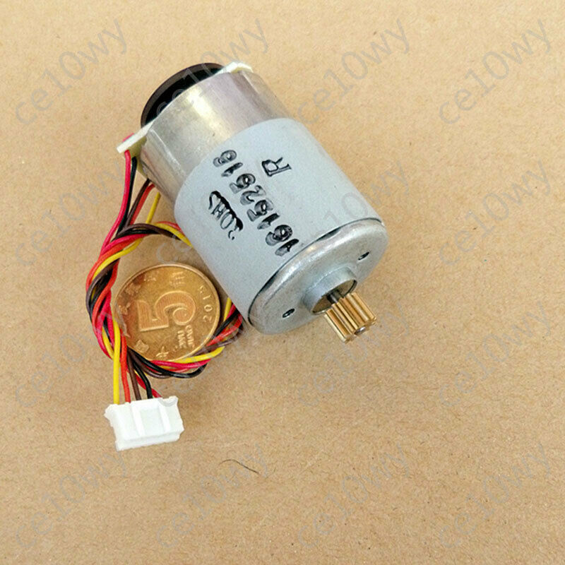 DC 12V-24V Motor 10800RPM 385 Electric Motor with Encoder Disk 14T 0.5M Gear
