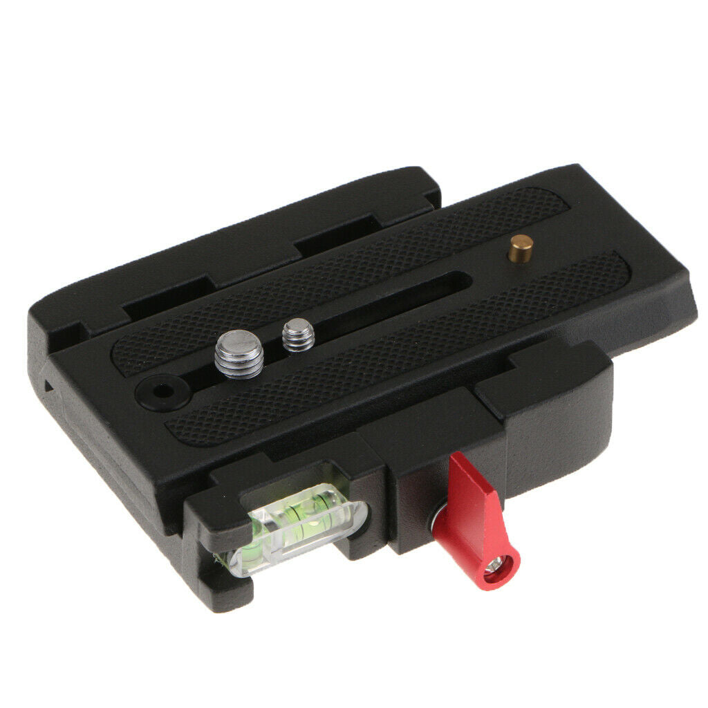 Metal quick release adapter P200 for Manfrotto 500 500AH 701HDV 577