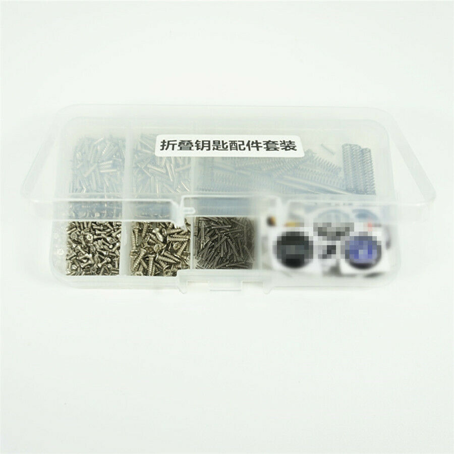 892Pcs Car Remote Control Accessories Repair Tool Kit Boxed for Flip Folding Key