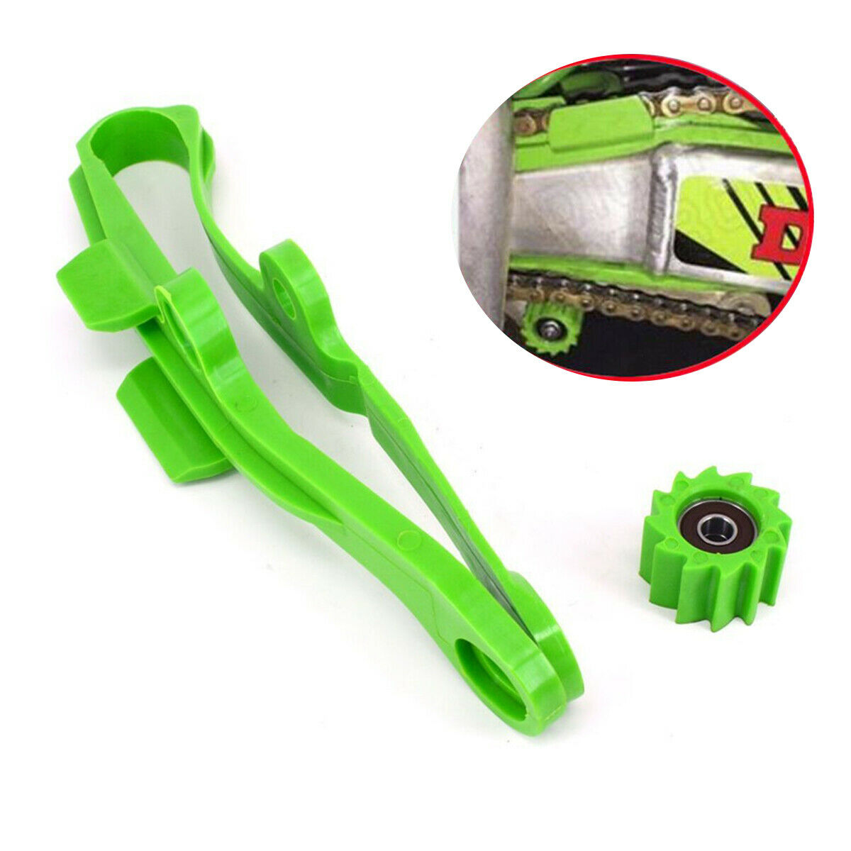 Motorcycle Chain Slider Swingarm Guide Lower Roller For Kawasaki KX250F KX450F