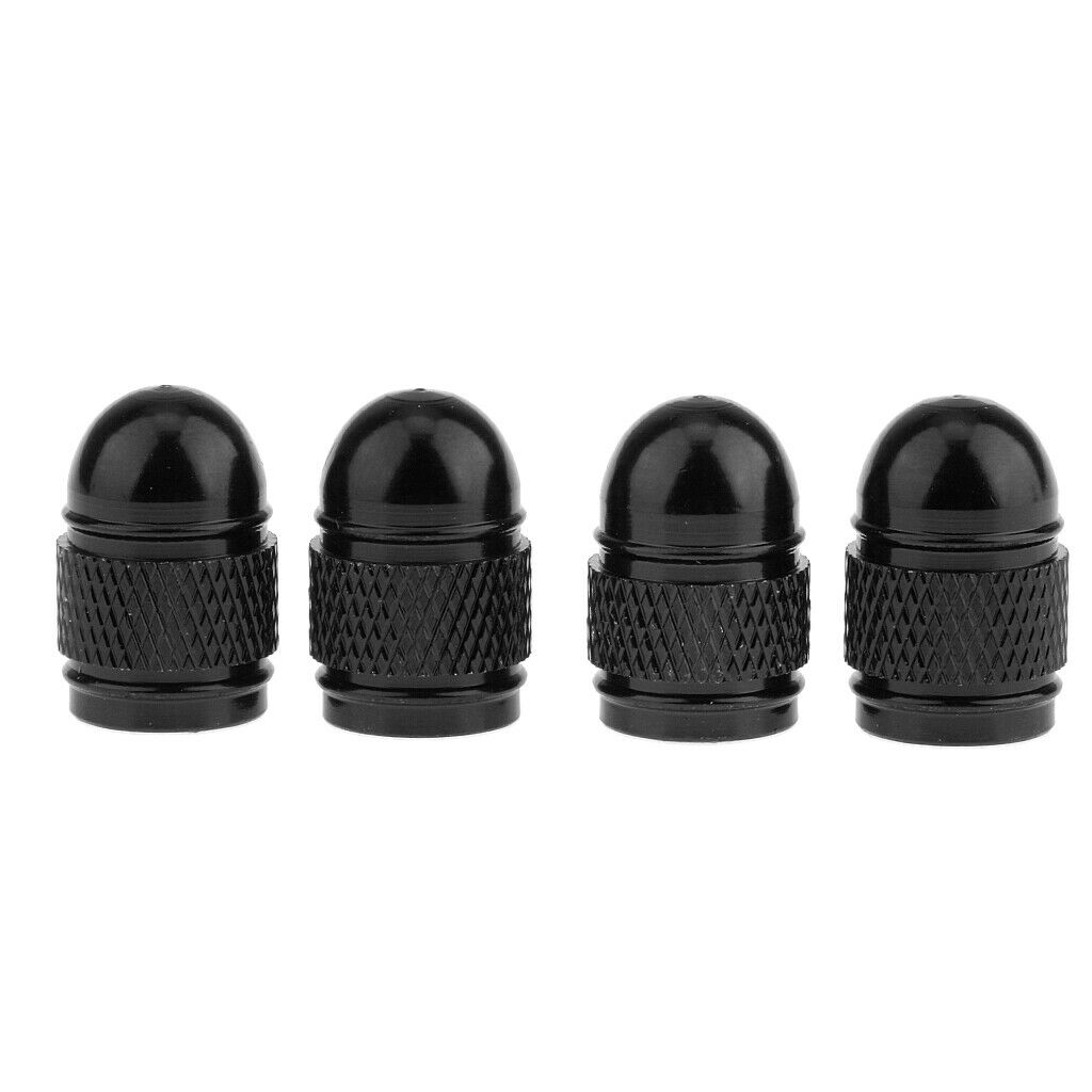 12 Pieces Bullet Style Rim Valve/Wheel Air Port Cover Stems (Red+Black+Blue)