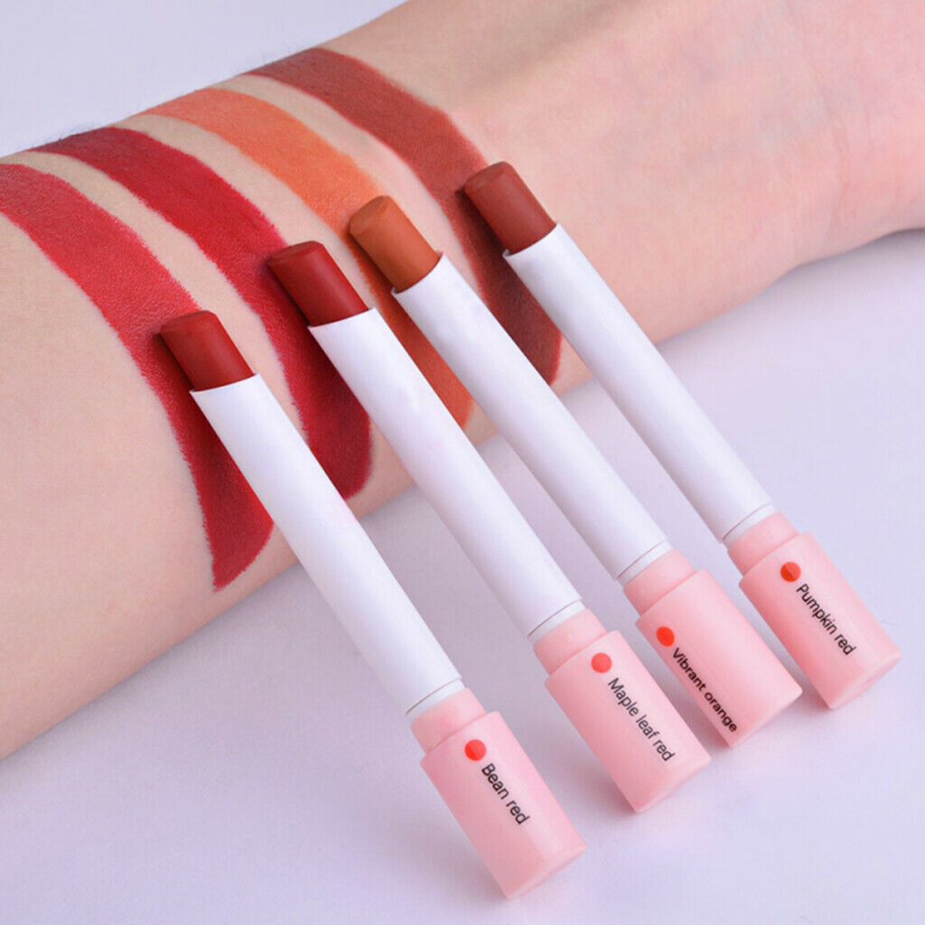 4x Velvet Creamy Smooth Lipsticks Waterproof Makeup Lip Stick Lip Color