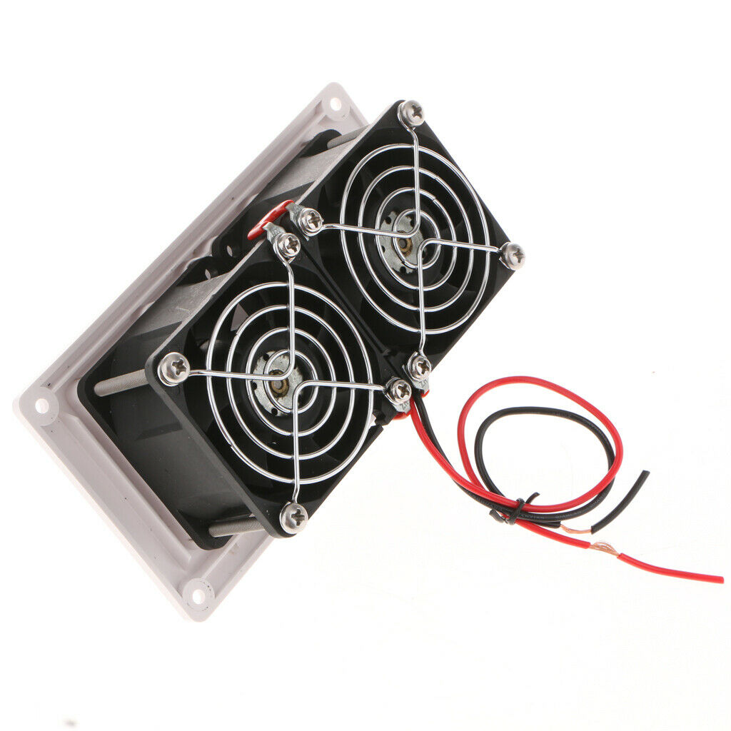 12 Volt Caravan Interior Side Air Vent Ventilation Exhaust Fan Boat Yacht