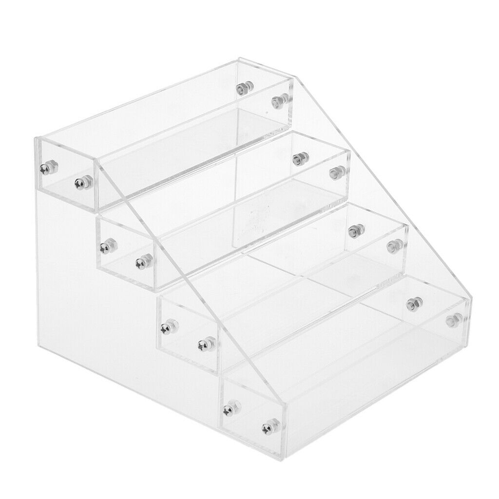 4 Layers Bathroom Tabletop Makeup Cosmetic Nail Polish Rack Stand Holder