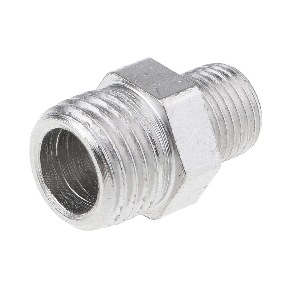 Airbrush Air Hose 1/8'' BSP Male - 1/4'' BSP Male Fit Hose Connector Adapter