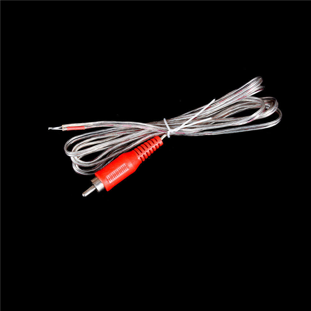 Replacement repair Speaker Bare Wire cable 5ft With RCA Plug to Stripped End Fx