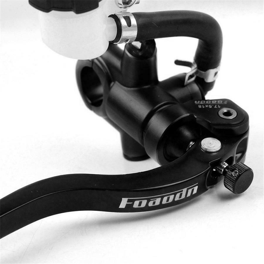 Motorcycle Left Hydraulic Brake Clutch Lever Master Cylinder Sensor Cable Pump