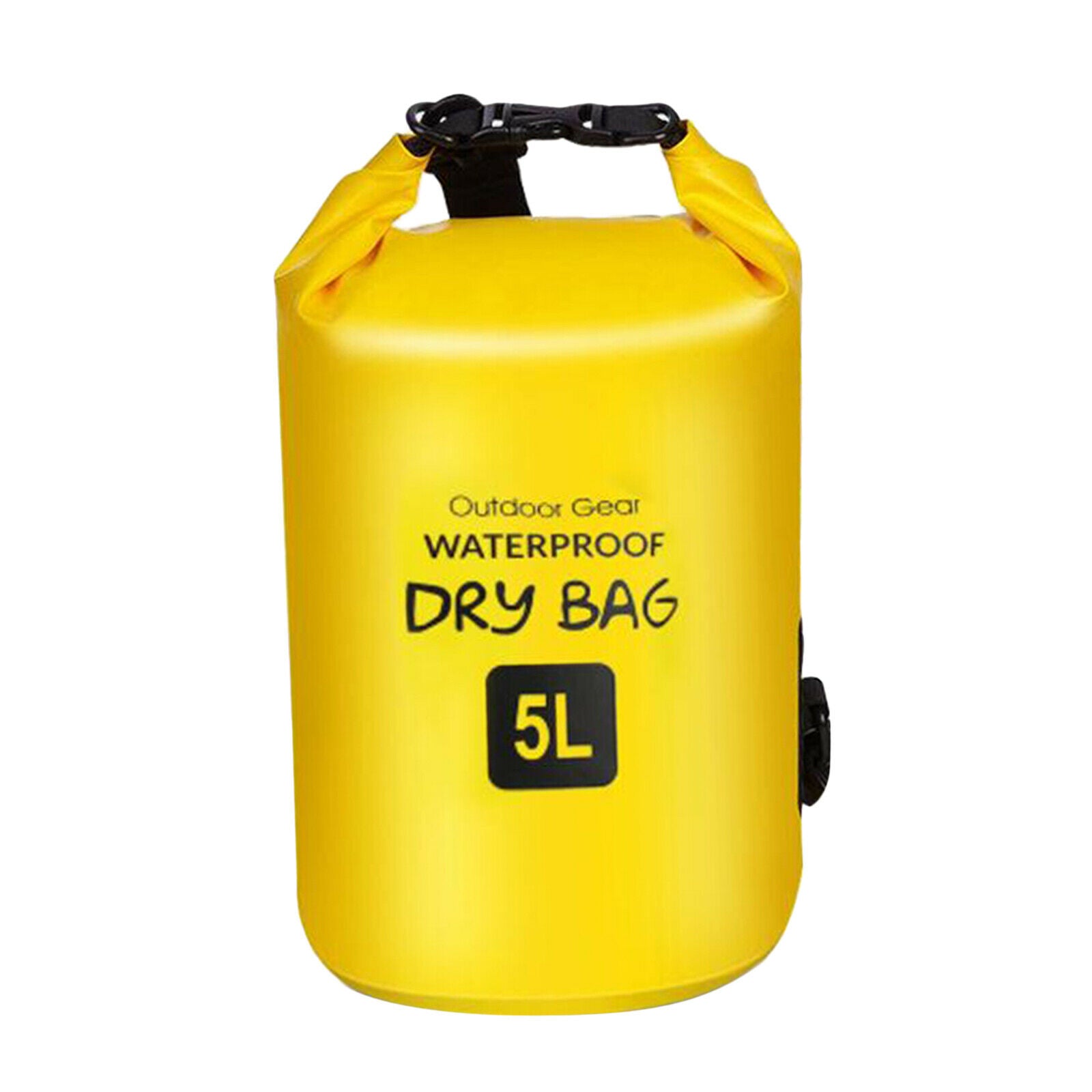 Waterproof Dry Bag Backpack Camping Boating Kayaking Roll Top Sack Pack 5L