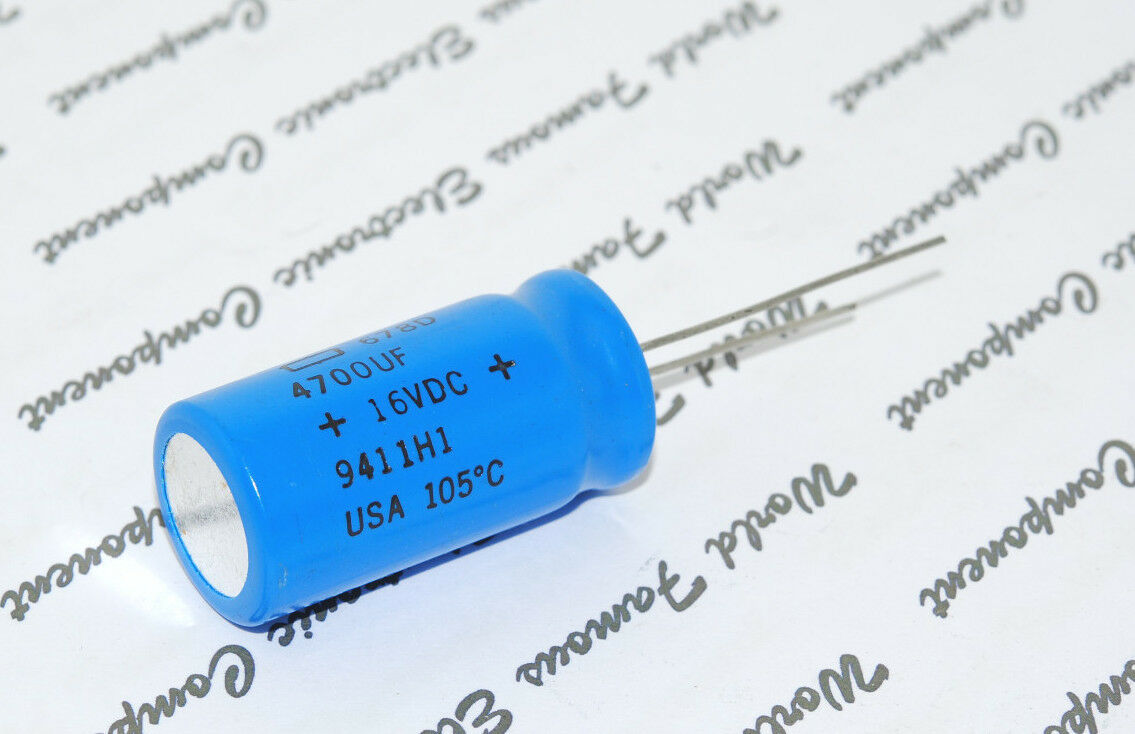 1pcs-NIPPON 4700uF (4700µF) 16V 678D Radial Electrolytic Capacitor