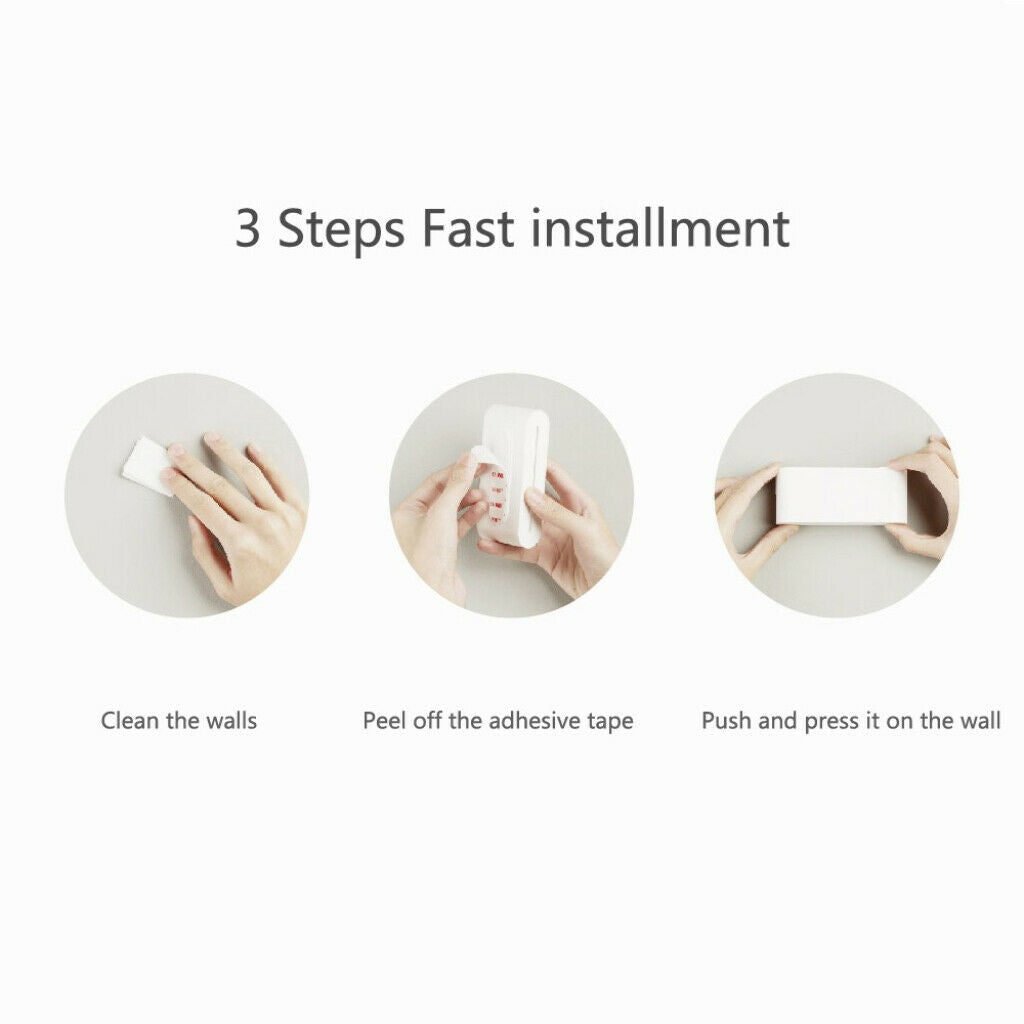 Set of 5 Pieces Toilet Paper Holder Toothbrush Soap Organizer Phone Rack Kit