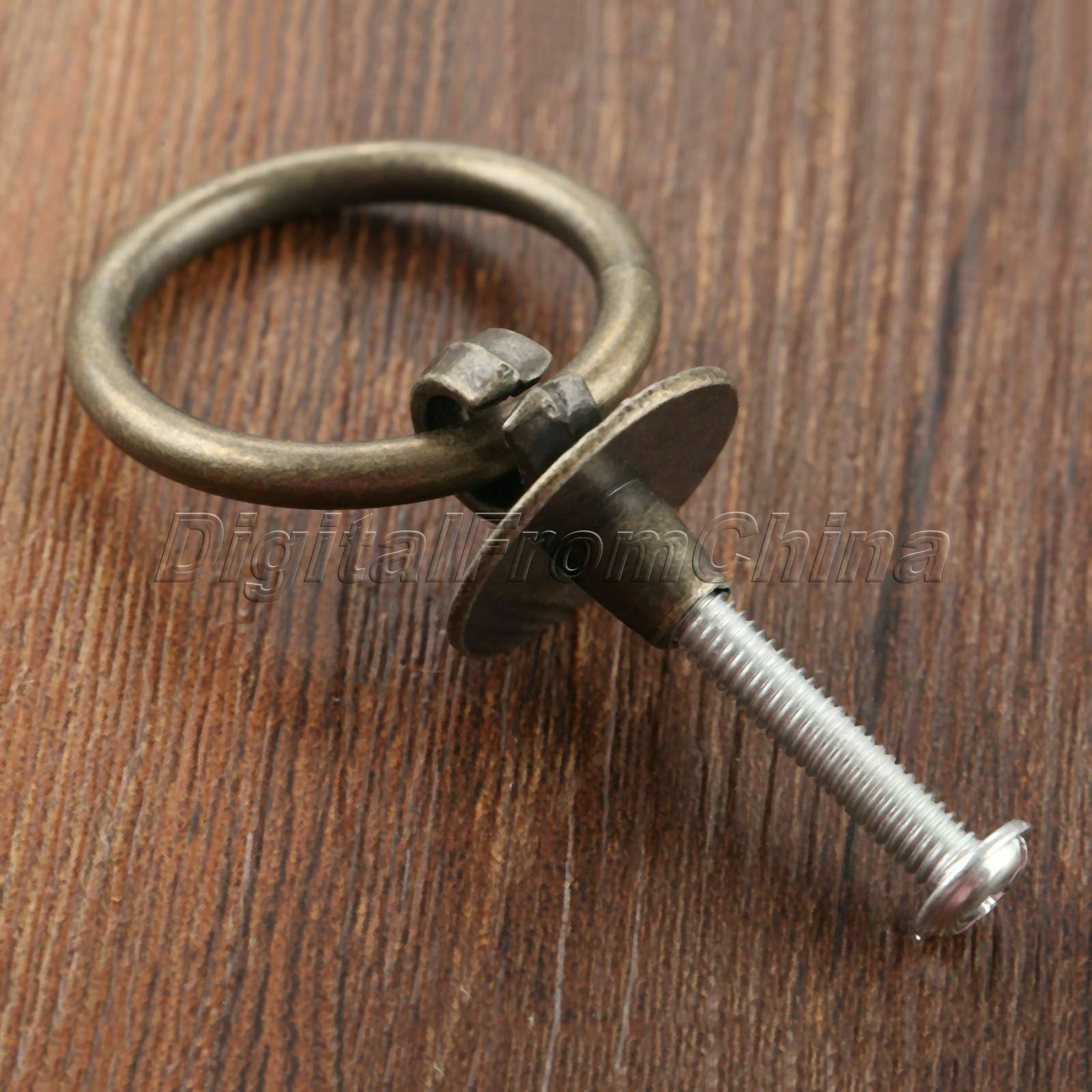 40*30mm Cupboard Drawer Pull Drop Ring Cabinet Knobs Furniture Door Pull Handles