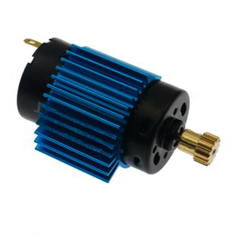 4X(390 Motor with Motor Heatsink Metal Gear Upgrade Parts for MN86 RC Car J2Y7)