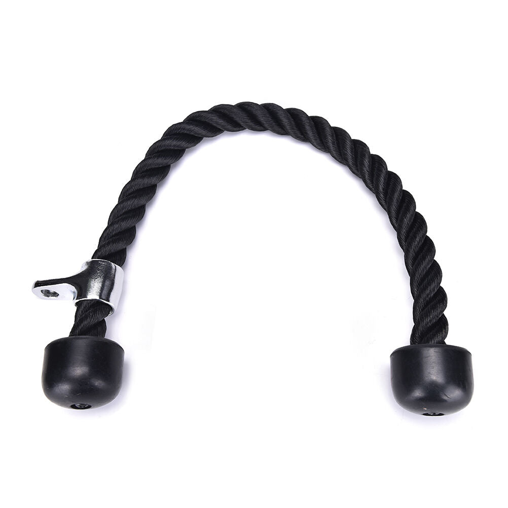 Tricep Rope Push Pull Down Press Multi Gym Bodybuilding Cable Attachment.DD