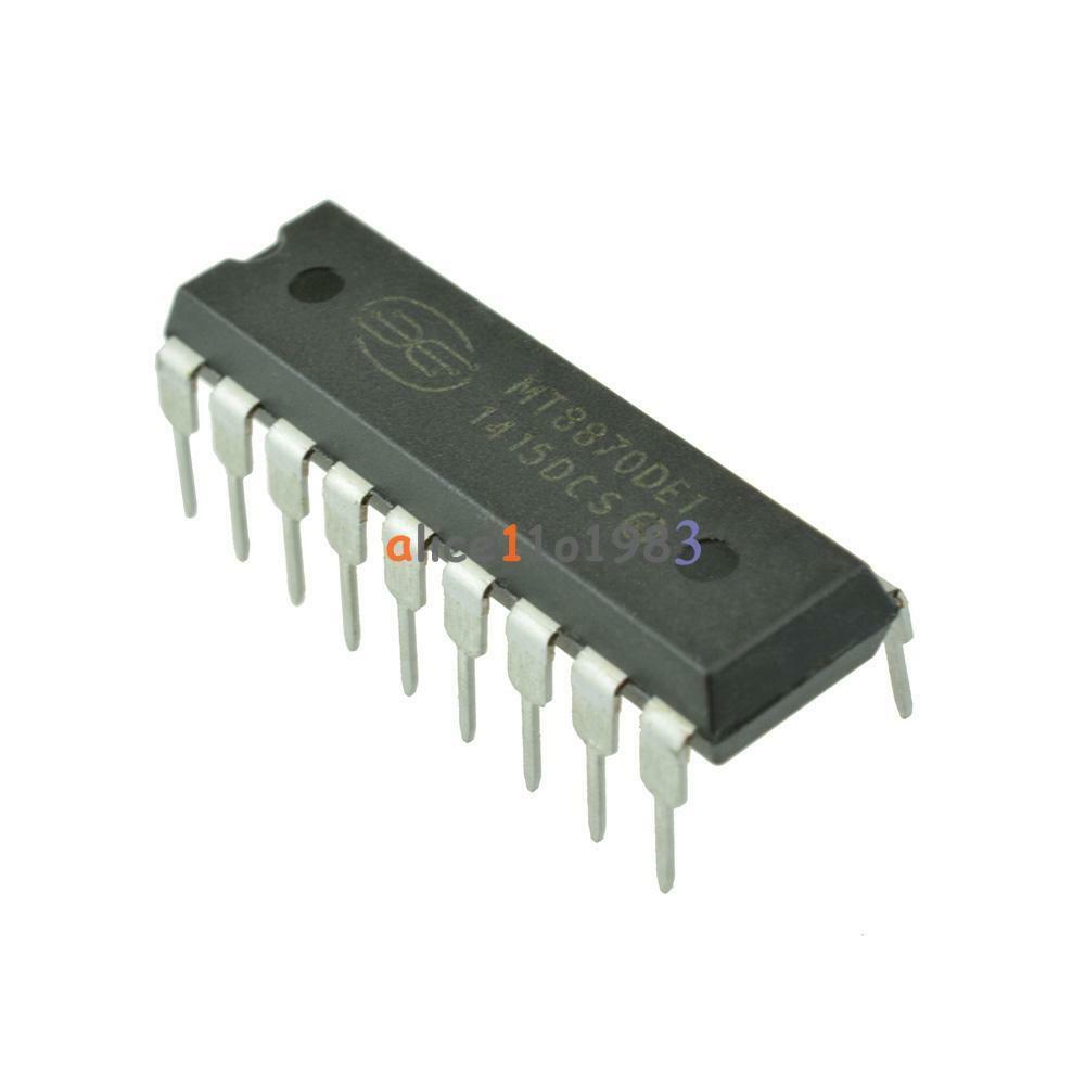 5Pcs MT8870 CMOS LOW POWER DTMF DECODER RECEIVER IC NEW