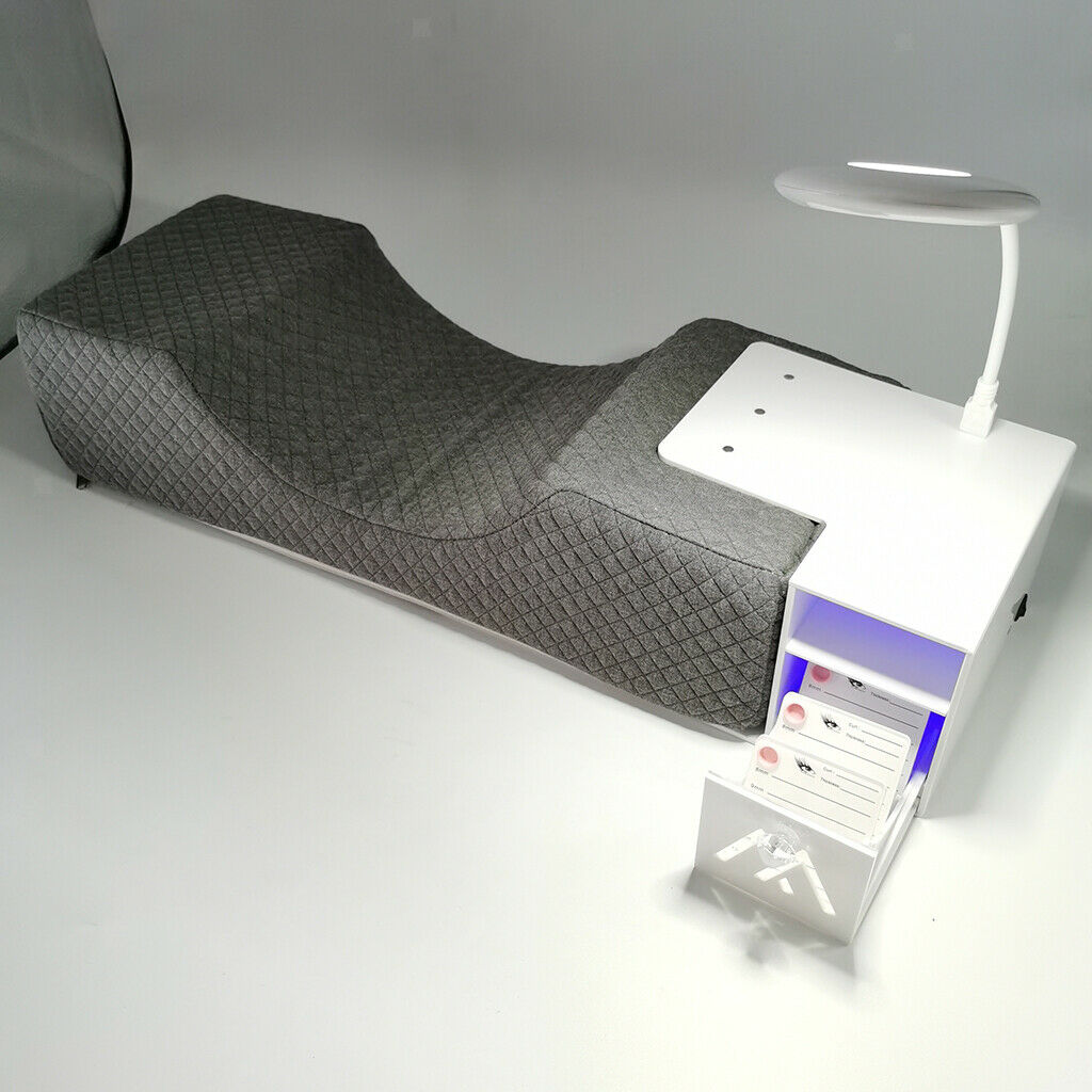 Semi Permanent Eyelash Extension Pillow Cushion & Shelf Light Integrated