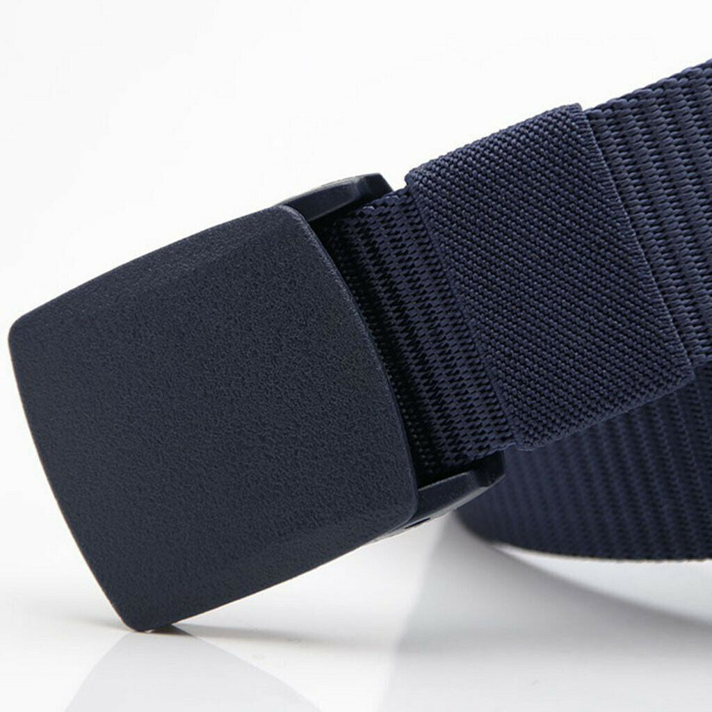 4x Army Outdoor Nylon Webbing Belt Web Belt Police Jeans Utility Waistbelt