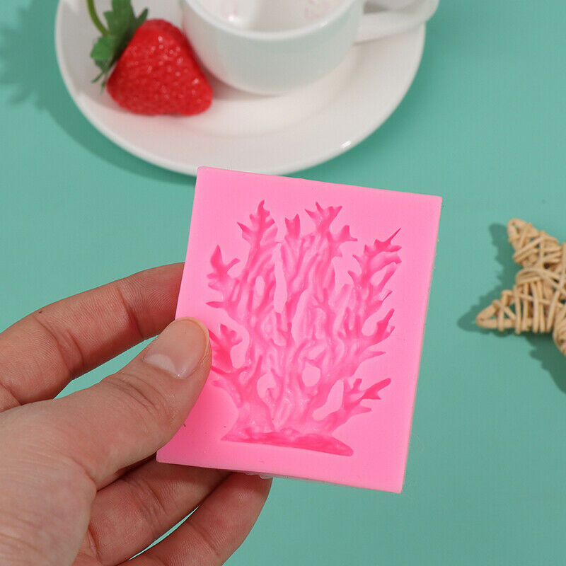 Silicone Mold Seaweed Shell Fondant Chocolate Baking Cake Decorating ToolsBDAU